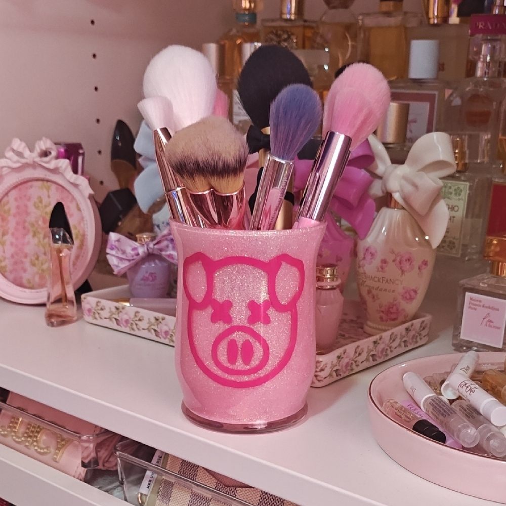 Pink Makeup Brush Holder Shane Dawson Inspired